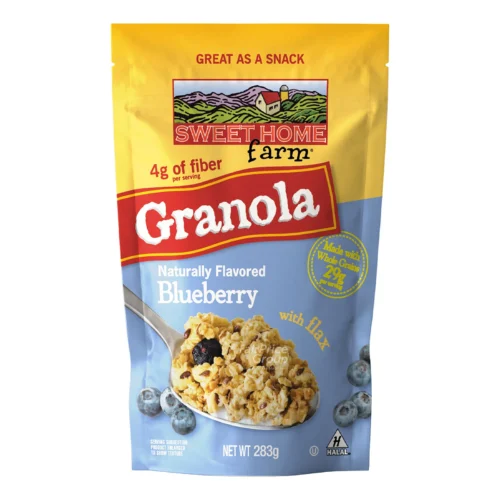 Sweet Home Farm Granola Blueberry With Flax 283GM