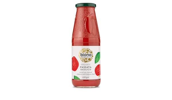 BIONA Organic Passata Basilico 680gm
