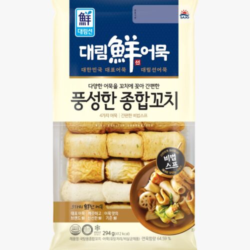 SAJO DAELIM Fish Cake Assorted Skewer 294gm