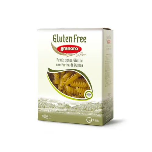 GRANORO Gluten Free Fusilli Pasta 400GM