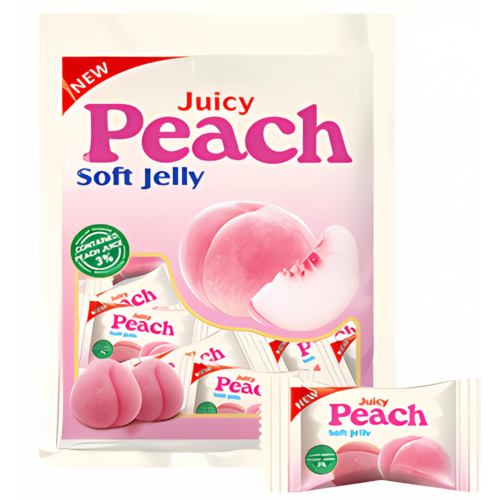 JUICY Peach Soft Jelly 100GM
