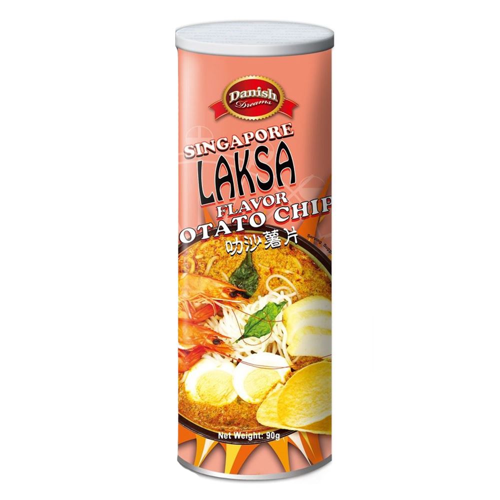 MAJESTY Singapore Laksa Potato Chips 80GM
