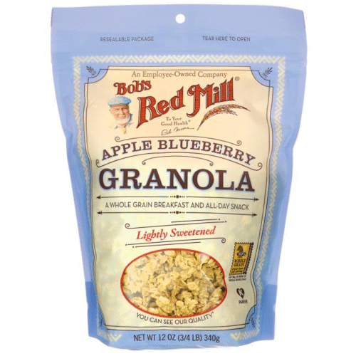 BOB'S RED MILL Gluten Free Granola Apple Blueberry 340GM