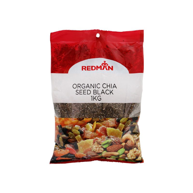 REDMAN Organic Black Chia Seed 1Kg