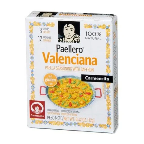 CARMENCITA Gluten Free Paellero Valenciana 3S 12GM