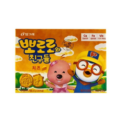 BINGGRAE Pororo Cheese Cookies 65GM