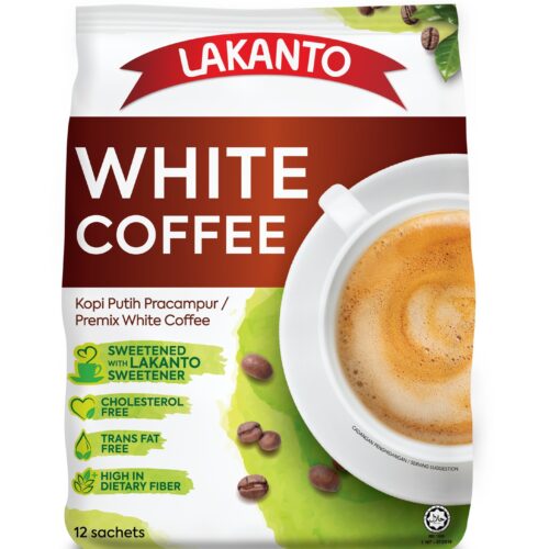 LAKANTO Low Gi White Coffee Premix 12S 32GM