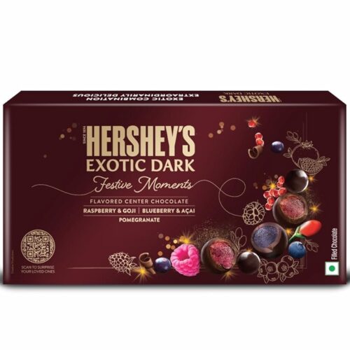 HERSHEY'S Exotic Moment Raspberry&Goji Blueberry&Acai Pomegranate Tin 174gm