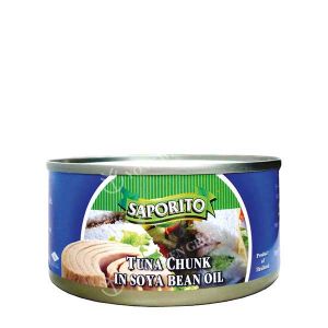 SAPORITO Tuna Chunk In Soya Bean Oil 150GM