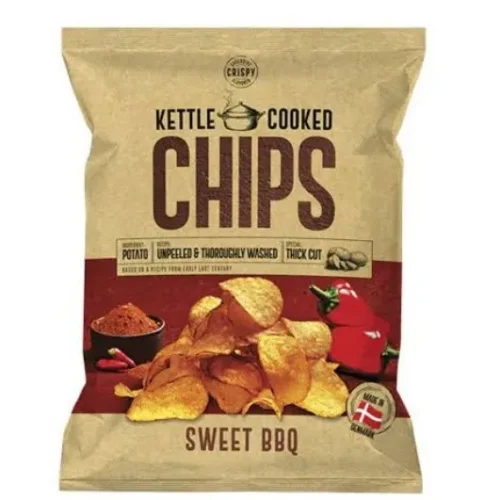 KETTLE Cooked Sweet BBQ Chips 150GM
