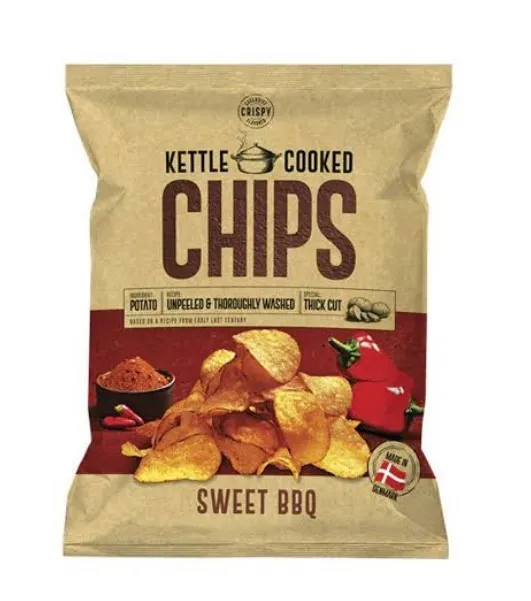 KETTLE Cooked Sweet BBQ Chips 150GM