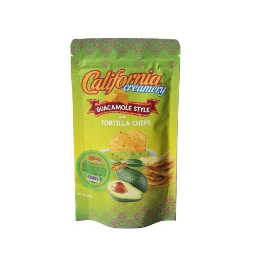 CALIFORNIA Creamery Guacamole Dip With Tortilla Chips 140GM