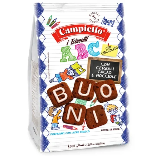 CAMPIELLO Biscuits Kids A-B-C Cookies 300gm