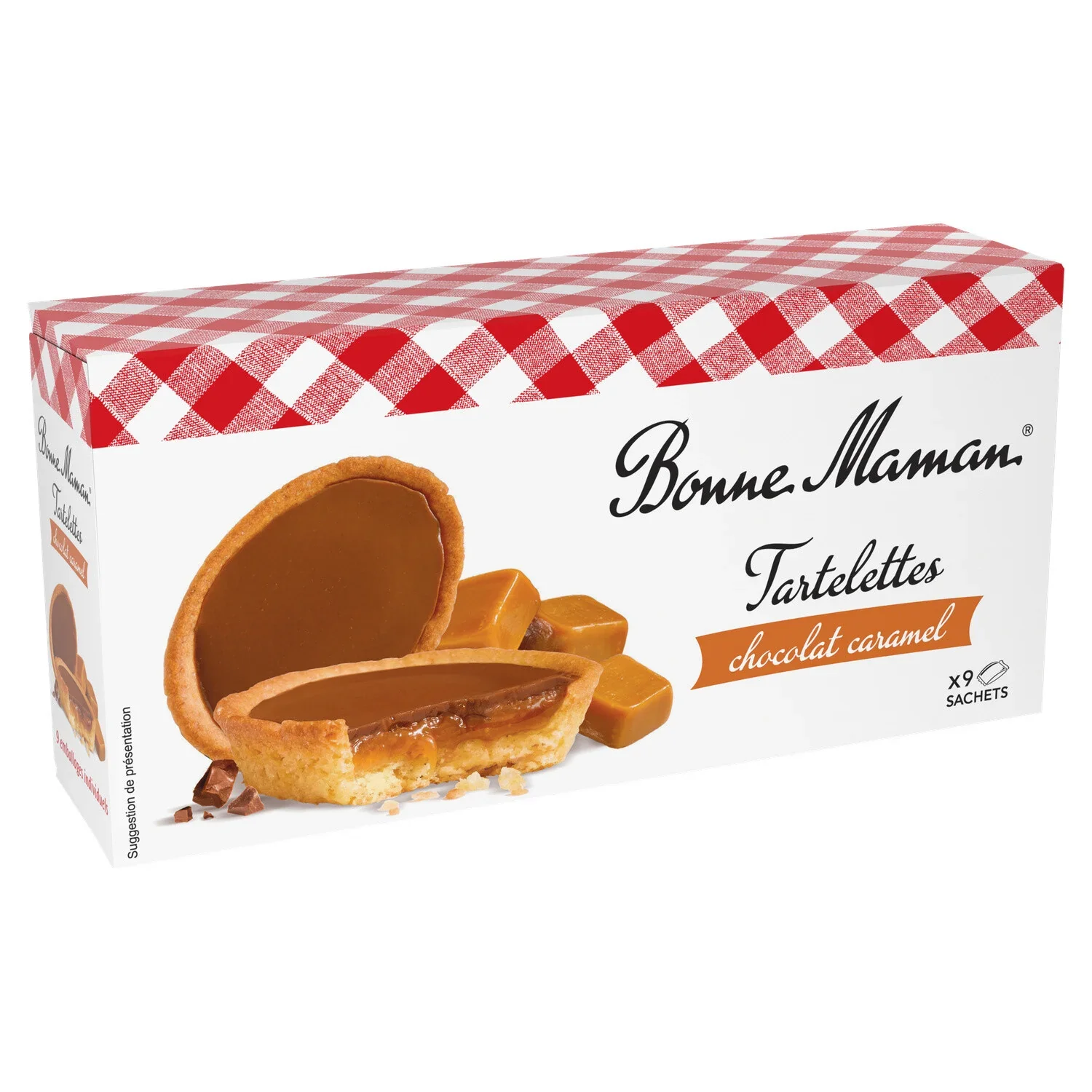 BONNE MAMAN Choco & Caramel Cookies 135GM