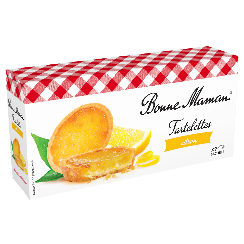 BONNE MAMAN Citron Tartelettes 125GM