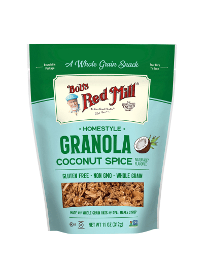 Bob's Red Mill Gluten Free Granola Coconut Spice 312GM