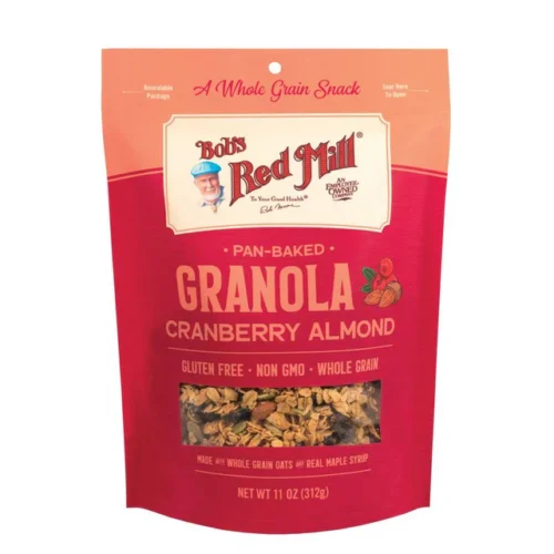 Bob's Red Mill Gluten Free Granola Cranberry Almond 312GM