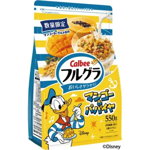 CALBEE Granola Mango & Papaya 550GM