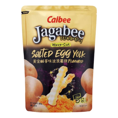 CALBEE Jagabee Wave Cut Salted Egg Yolk Stick 80GM