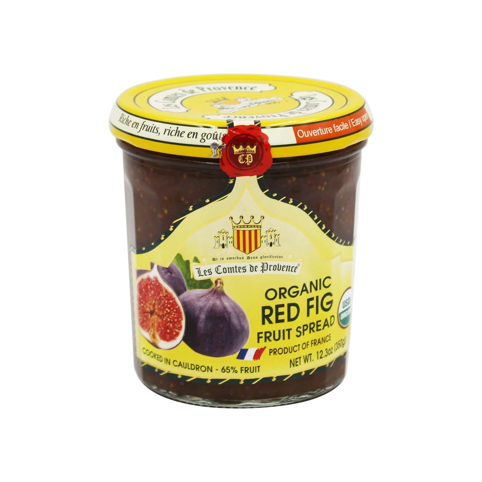 LES COMTES Organic Red Fig Spread 350GM