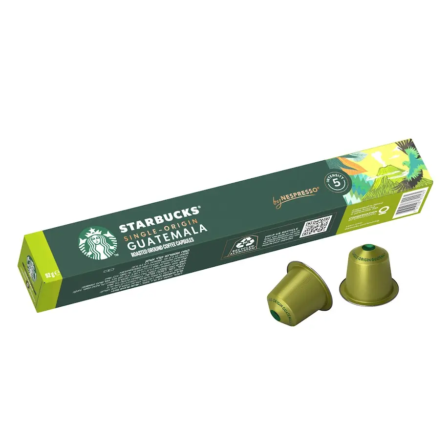 STARBUCKS Single Origin Guatemala Nespresso Pods 52GM