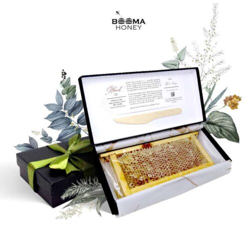 BEEMA Premium Honeycomb With Frame Gift Set 400GM