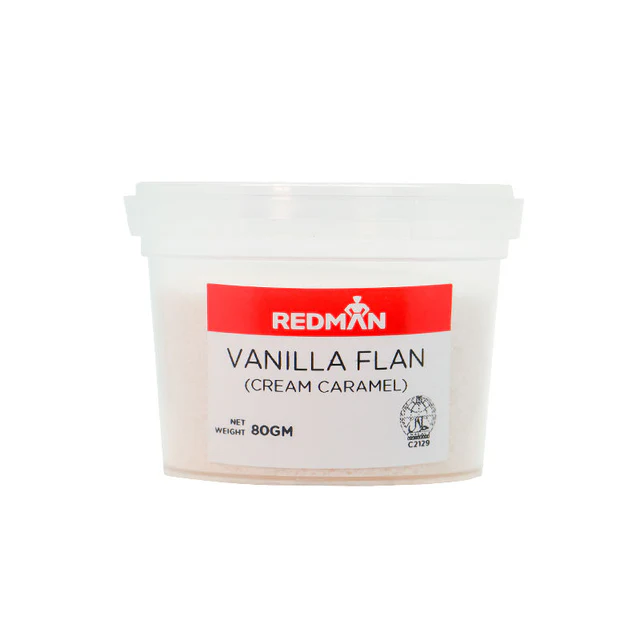REDMAN Vanilla Flan (Cream Caramel) 80GM