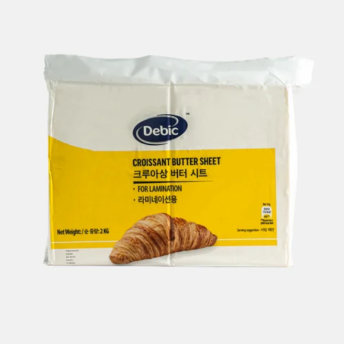 DEBIC Croissant Butter Sheet 2KG