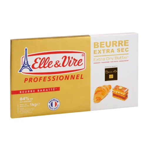Elle & Vire Butter Sheet Unsalted 84% 1KG
