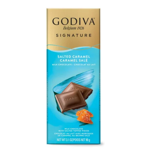 GODIVA Salted Caramel Milk Chocolate 90GM