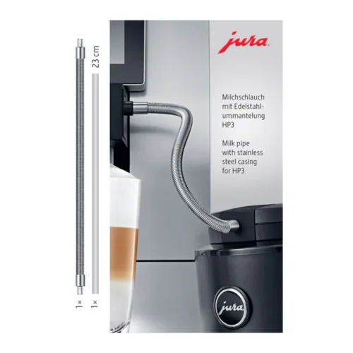 JURA Milk Pipe With Stainless Steel Casing HP3 (24114)