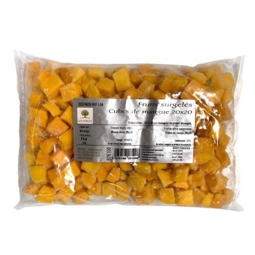 RAVIFRUITS Frozen IQF Mango Cube 1KG