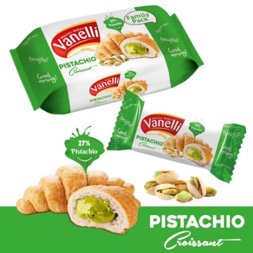 VANELLI Croissant With Pistachio Sauce 216GM