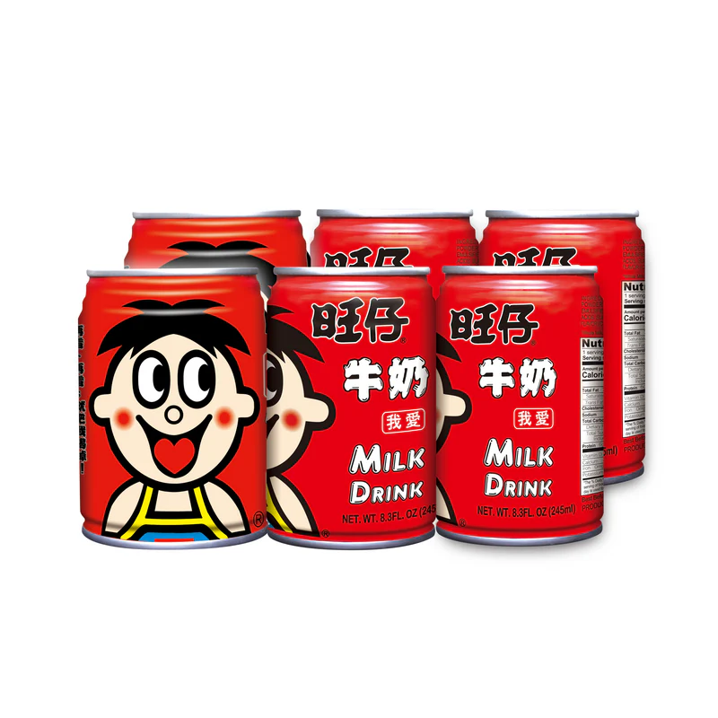 WANT WANT Milk Flavored 245ML