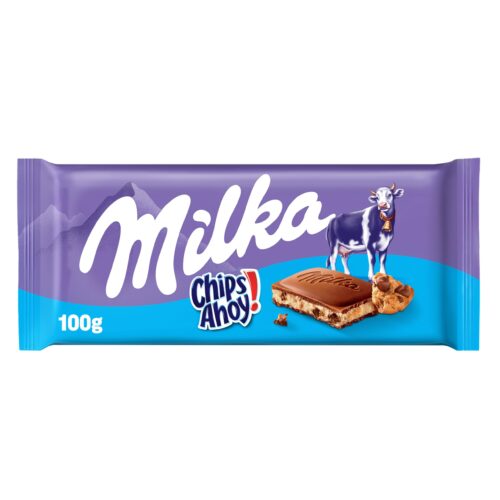 MILKA Chocolate Chips Ahoy Bar 100GM