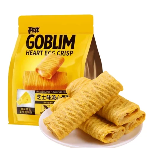 GOBLIM Flowing Heart Egg Crisp Cheese 180GM