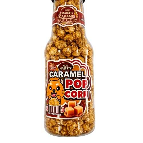 MAJESTY Barrel Popcorn Caramel 260GM