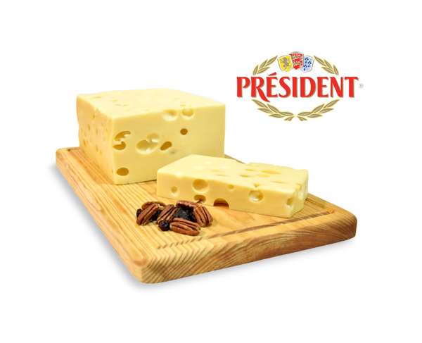 PRESIDENT Emmental Cheese Block (KG)