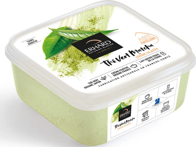 ERHARD Matcha Green Tea Ice Cream 450GM