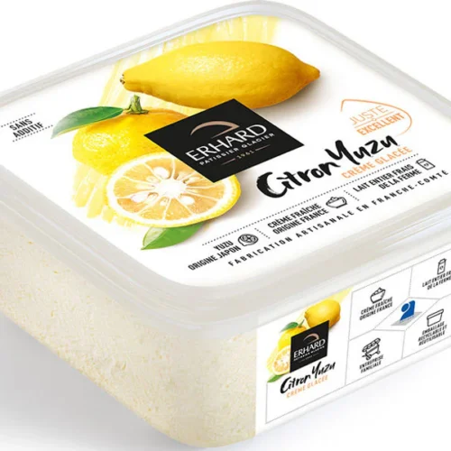 ERHARD Lemon Yuzu Ice Cream 450GM