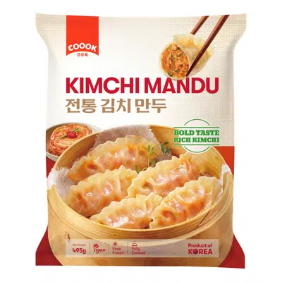 COOOK Vegan Classic Kimchi Mandu 495GM