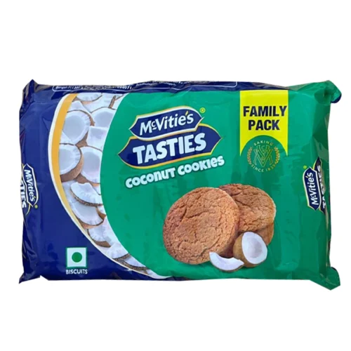 MC VITIE'S Tasties Coconut Cookies Family Pack 5S 522.5GM