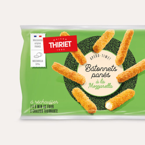 THIRIET Mozarella Sticks 9S 200GM