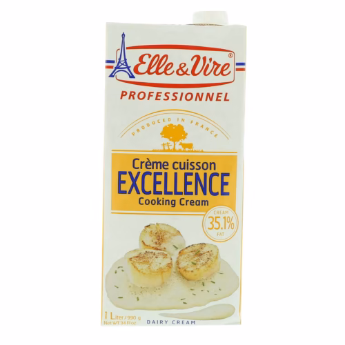ELLE & VIRE Cooking Cream 35% Fat 1L