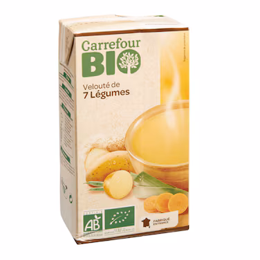 CARREFOUR Bio Organic Vegetable Soup 1L