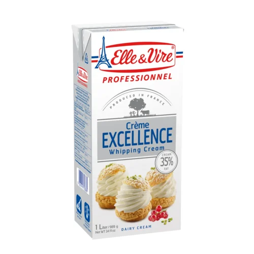 ELLE & VIRE French Whipping Cream 35% Fat 1L