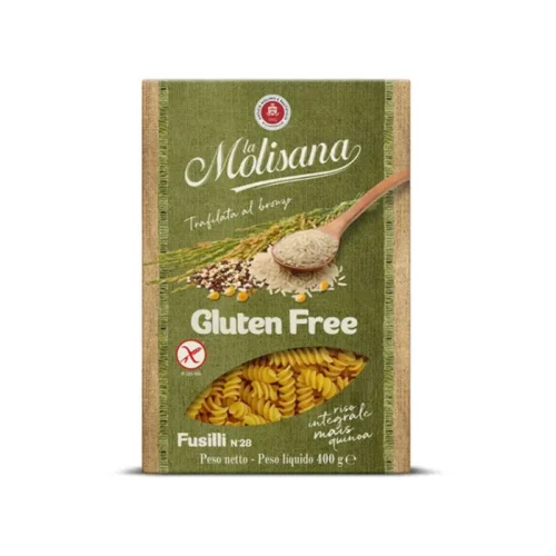LA MOLISANA Gluten Free Fusilli Pasta N28 400GM