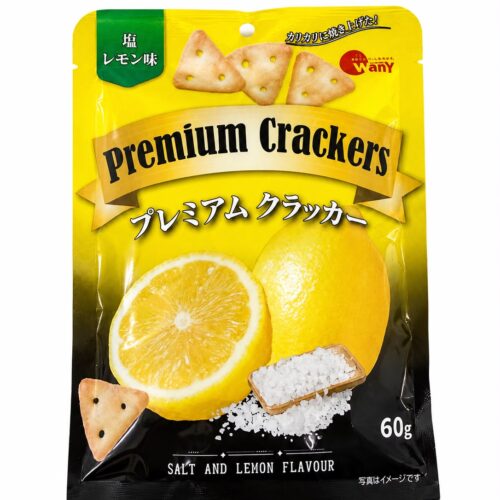 WANY PREMIUM Salt Lemon Crackers 60GM