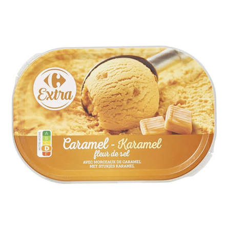 CARREFOUR Salted Caramel Ice Cream 500GM