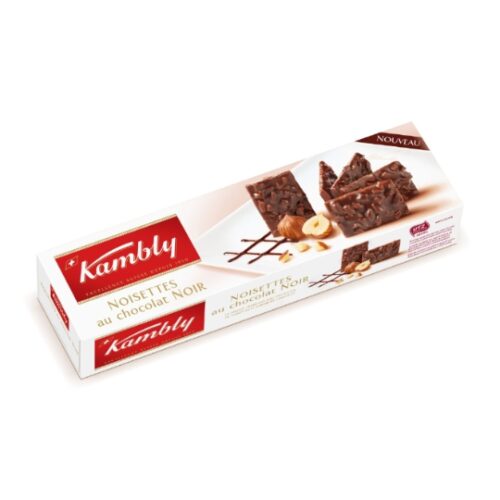 KAMBLY Noisettes Au Chocolate Noir Biscuits 100GM